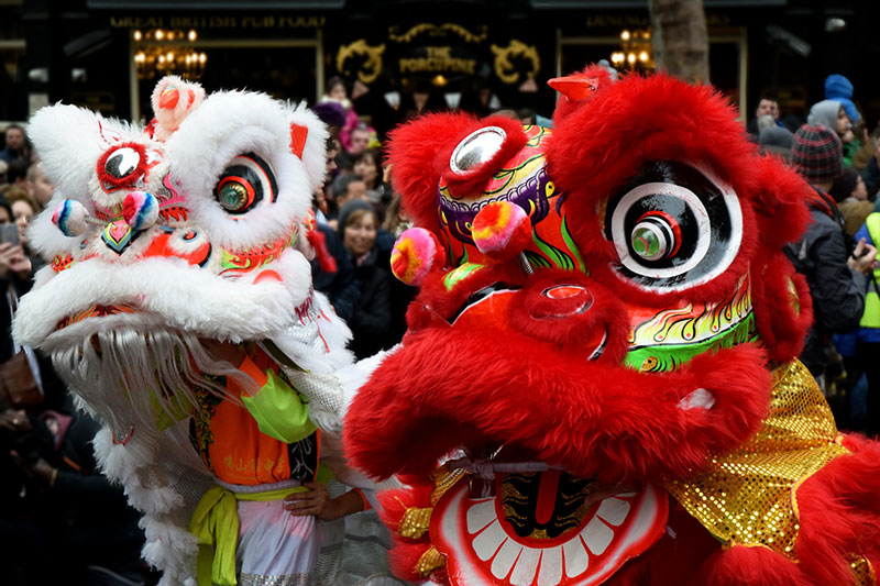 CWA lion dance